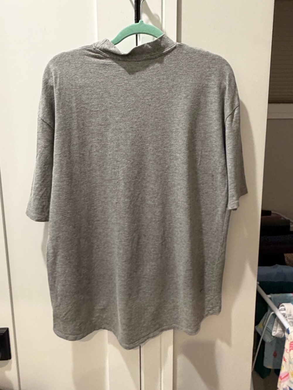 Zara Trafaluc Mock Neck Grey Size Small